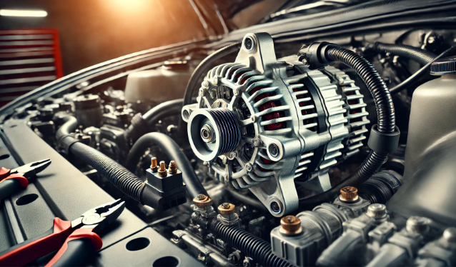 LM7 4 Pin to 1 Cable Alternator Wiring Diagram