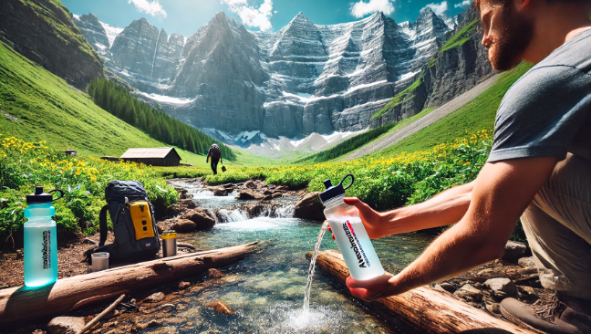 adventure medical kits rapidpure purifier water bottle 1 unit​